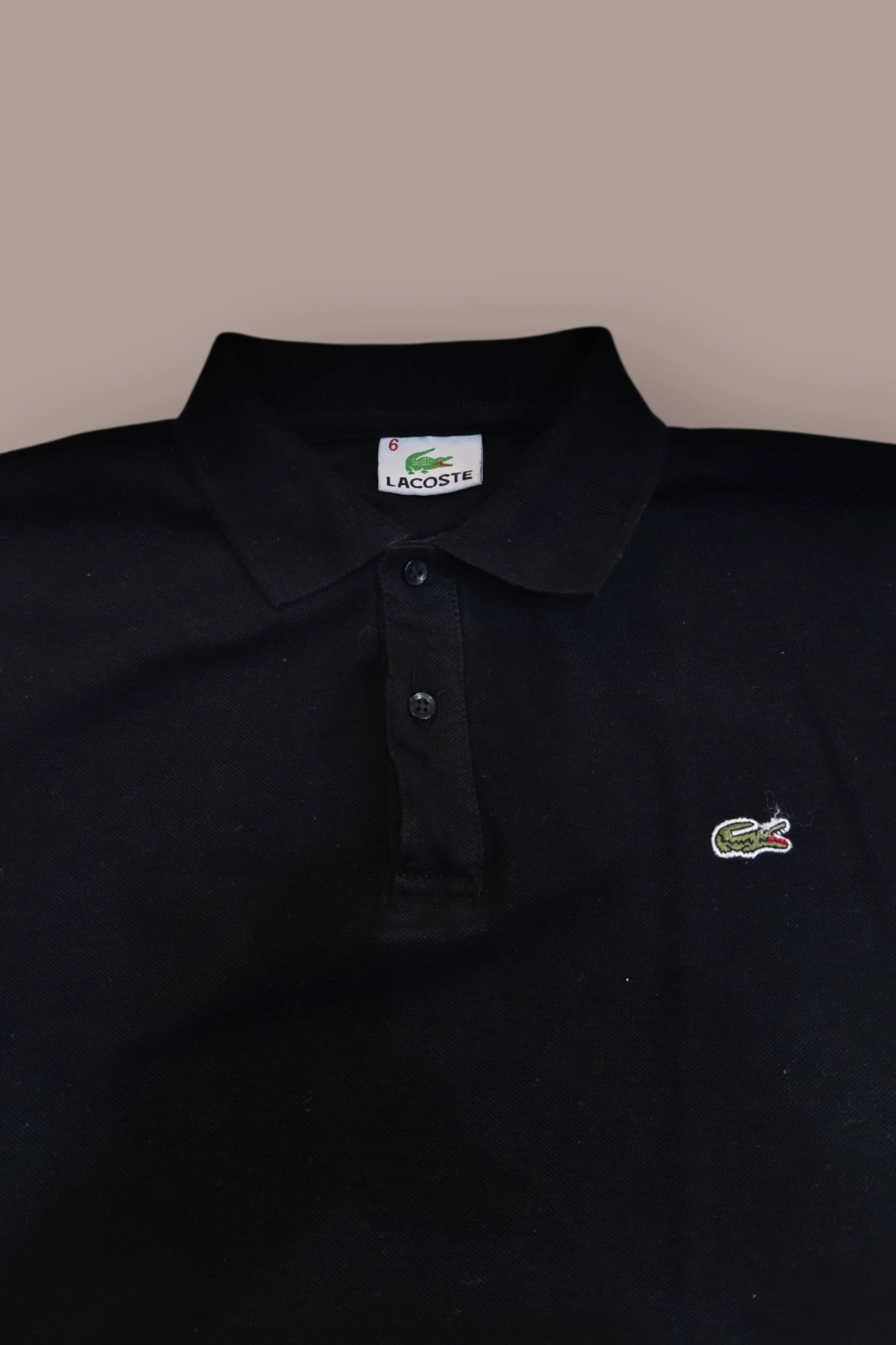 Polo Lacoste Homem | Cor Azul Marinho | Navy Piqué | Manga Curta | Cocodrilo Clássico | Tamanho G – photo 4